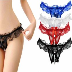 Dame T-String Blonde