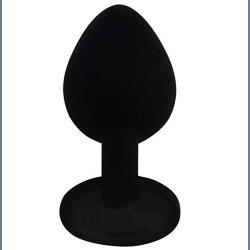 Anal Butt Plug med Farvet Sten