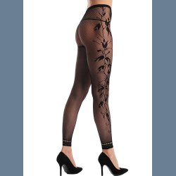 Sort Mnstret Uden Fod Strmpebukser