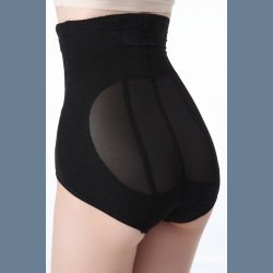 Sort High Taljer Slanke Undertj