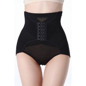 Sort High Taljer Slanke Undertj