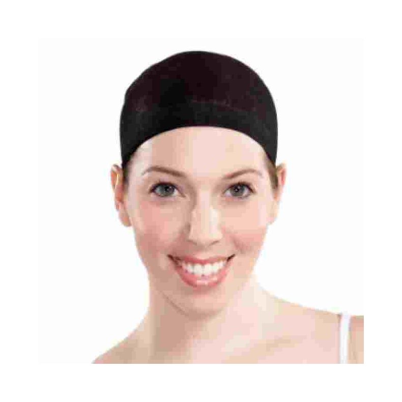 Sort Hrnet til Under Parykken