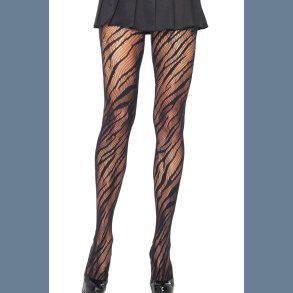 Sort Zebra Net Strmpebukser