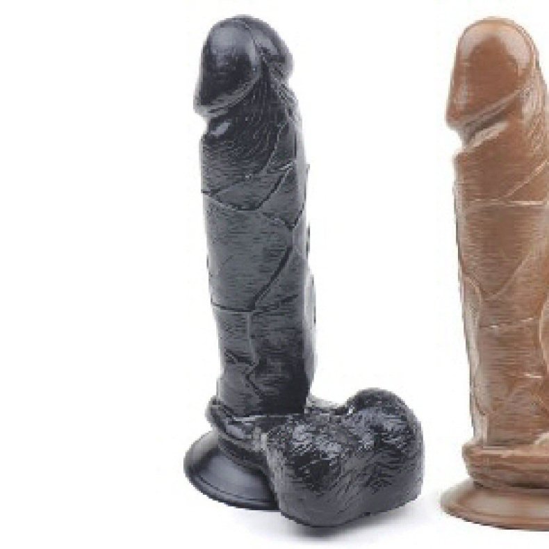 Realistisk Dildo med Bolde