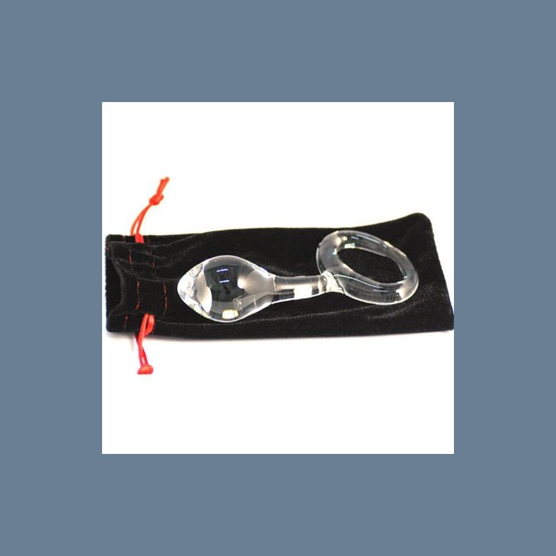 Mundblst Glas Dildo