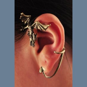 Gothic Dragon Ear Clip