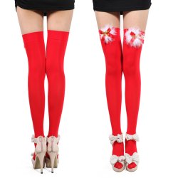 Selvsiddende Rde Jule Strmper