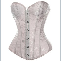 Elfenben Hvidt Satin Korset