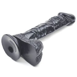 Realistisk Dildoer Sort eller Hvid