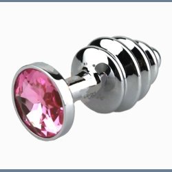 Metallic Butt Plug