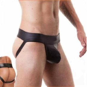 Sort Veganer Lder Numsels Trusse