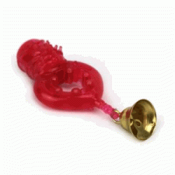 Jule Penis Ring Med Klokke