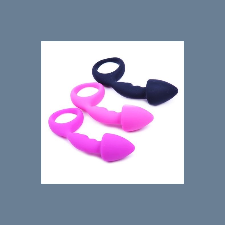Silikone Curved Comfort Butt Plug