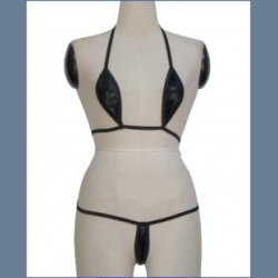 Mini Bikini Set Shinny Vlg farve