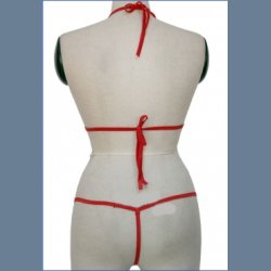 Mini Bikini Set Shinny Vlg farve