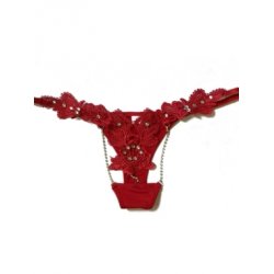 G-streng med blonder