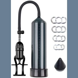 High-end Finger Grip Penis Pump with Quick Release Valve