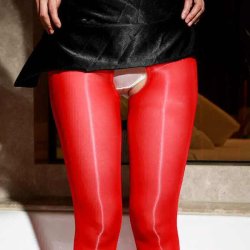 Glat bent Skridt Tynd Strmpebukser