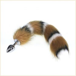 Fox Tail Metal Butt Plug