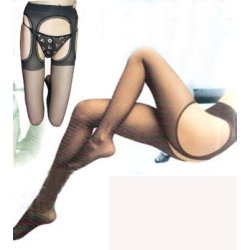 Gennemsigtig Suspender Strmper