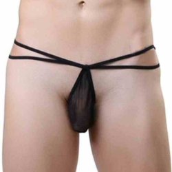 New Transparent Ribbon Panty For Men