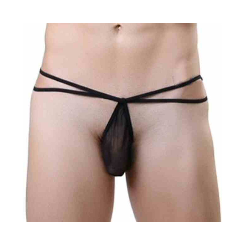 New Transparent Ribbon Panty For Men