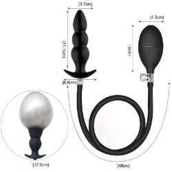 Oppustelige Analperler