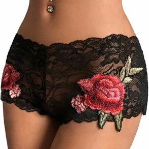 Blonde Broderi Trusser