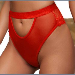 Cut-out High Waist Panty