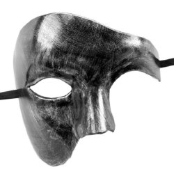 Halv Maske Phantom of the Opera
