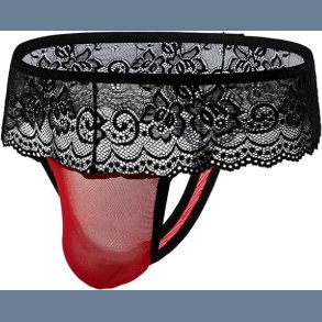 Men's Lace Thong