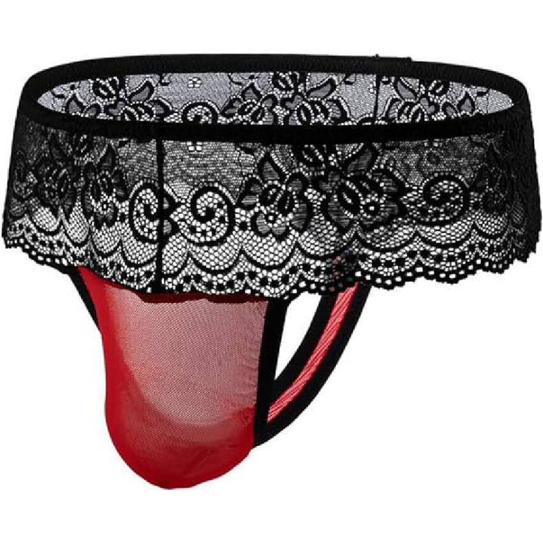 Men's Lace Thong