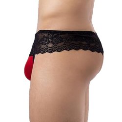 Men's Lace Thong