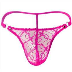 Lav Talje Blonde Mand G-Streng