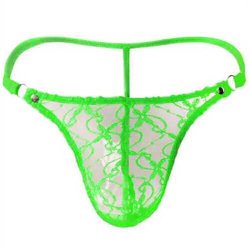 Lav Talje Blonde Mand G-Streng