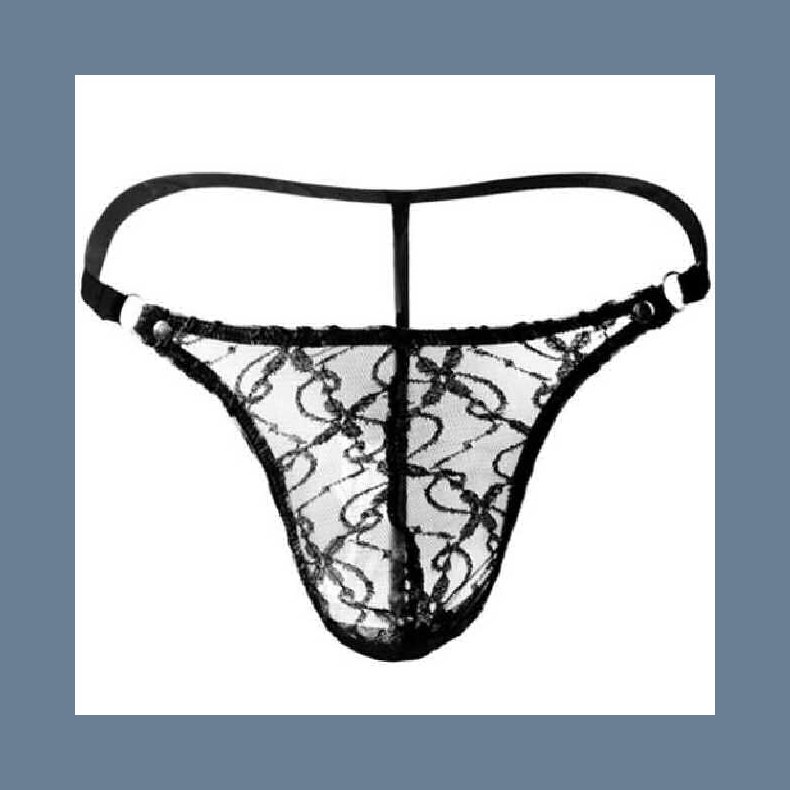 Mand Lav Talje Blonde G-String