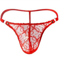 Lav Talje Blonde Mand G-Streng