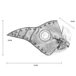 Steampunk Cosplay Nb Maske