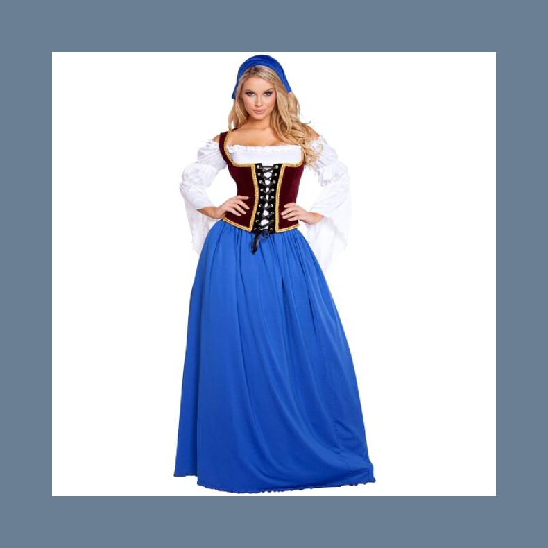 Oktoberfest Cosplay Voksen Halloween kostume