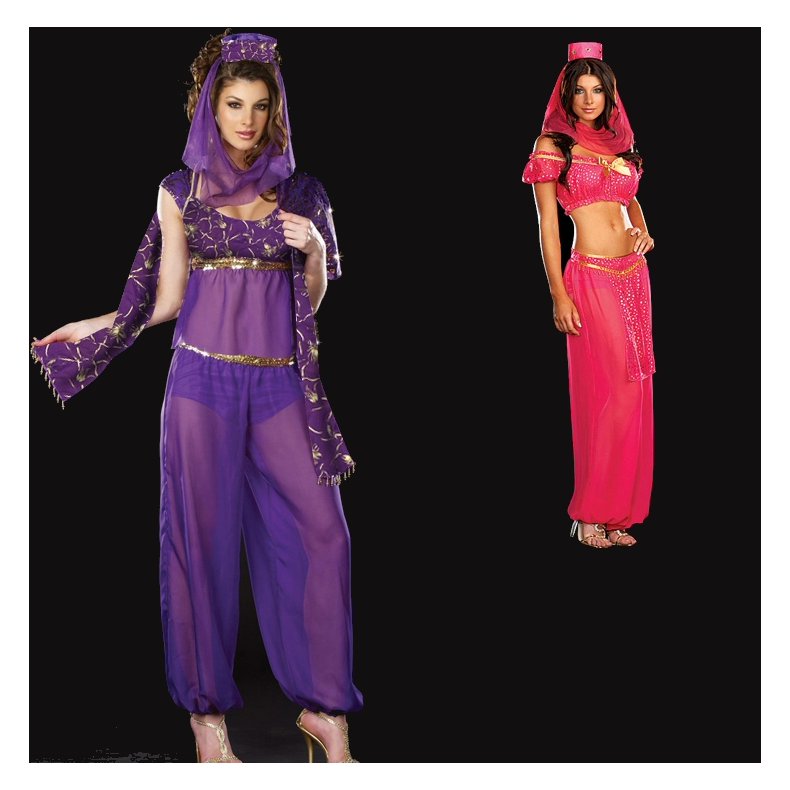 Arabisk Mavedanser Kostume - Kostumer Damer Fie's Kostumer og udklædning