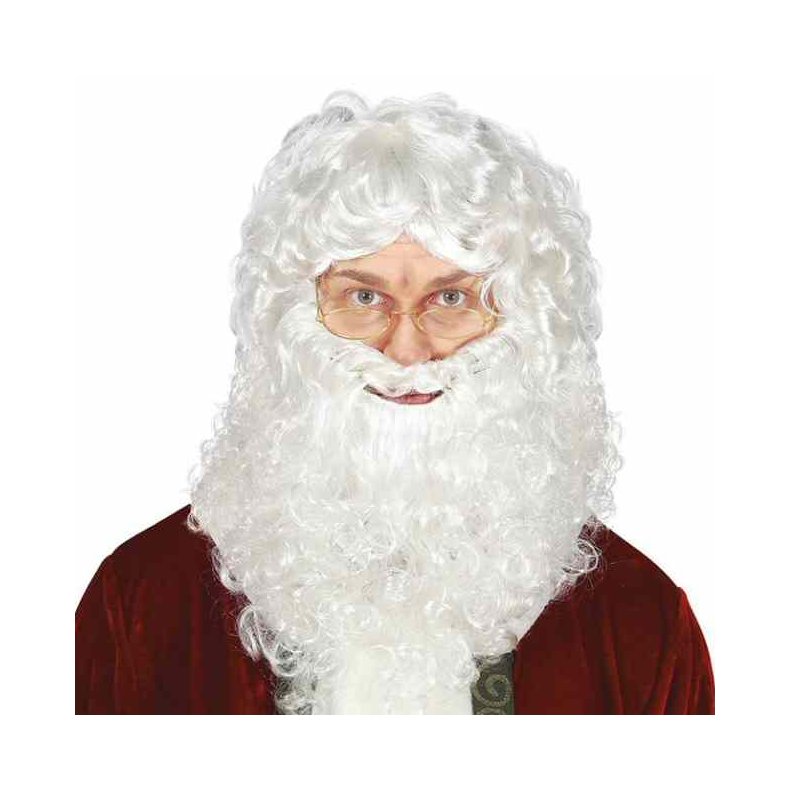 Julemandsskg Langt Hvidt