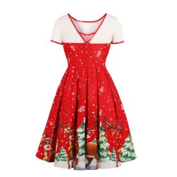 Julekjole med Rensdyr