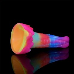 Luminous Regnbue Dildo 