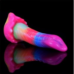 Luminous Regnbue Dildo 