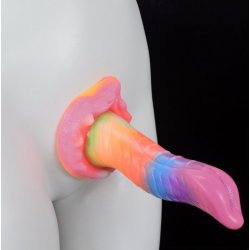 Luminous Regnbue Dildo 