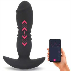 Thrusting Anal Dildo - APP Control