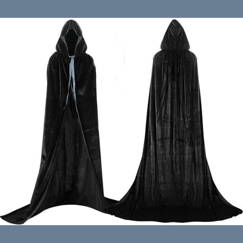 Sort Halloween Kappe