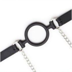 Silikone Mund Gag Med Nippel Bryst Klemmer