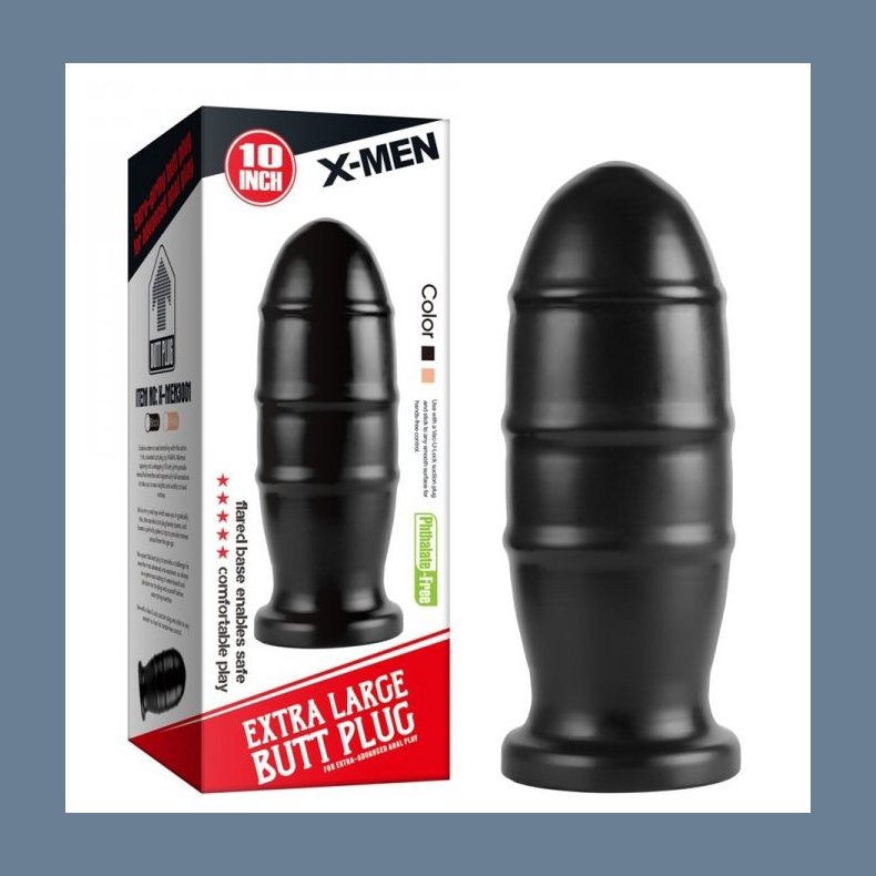 X-MEN 10" Anal Plug Bombe