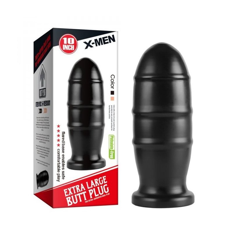 X-MEN 10" Anal Plug Bombe